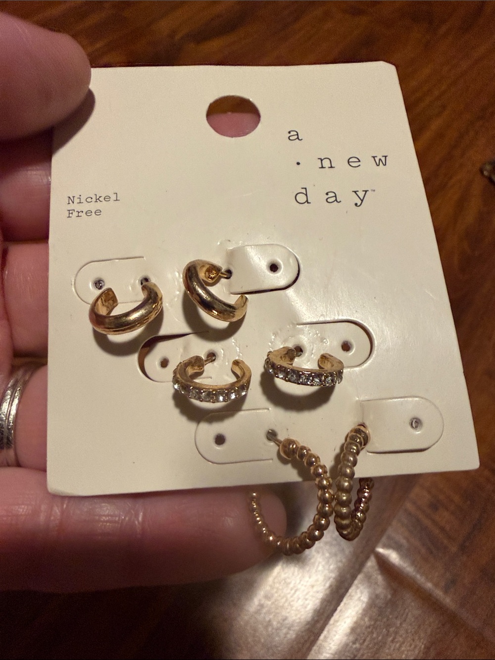 10/$30 hoop earrings